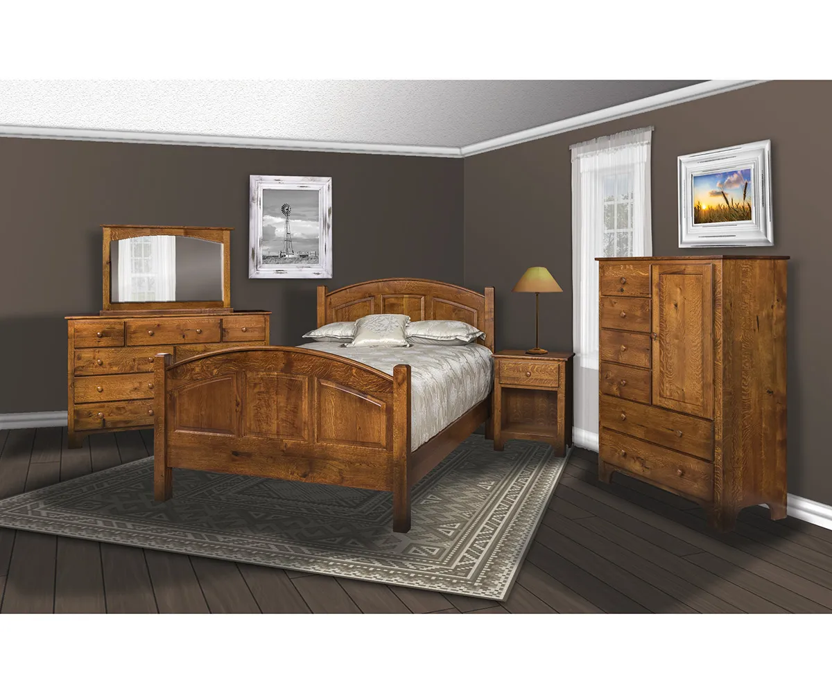 Ridgecrest Shaker 1 Drawer Nightstand - Image 5