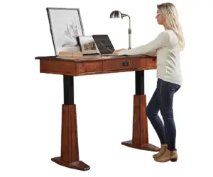 Grant Electric Sit To Stand Writers Desk