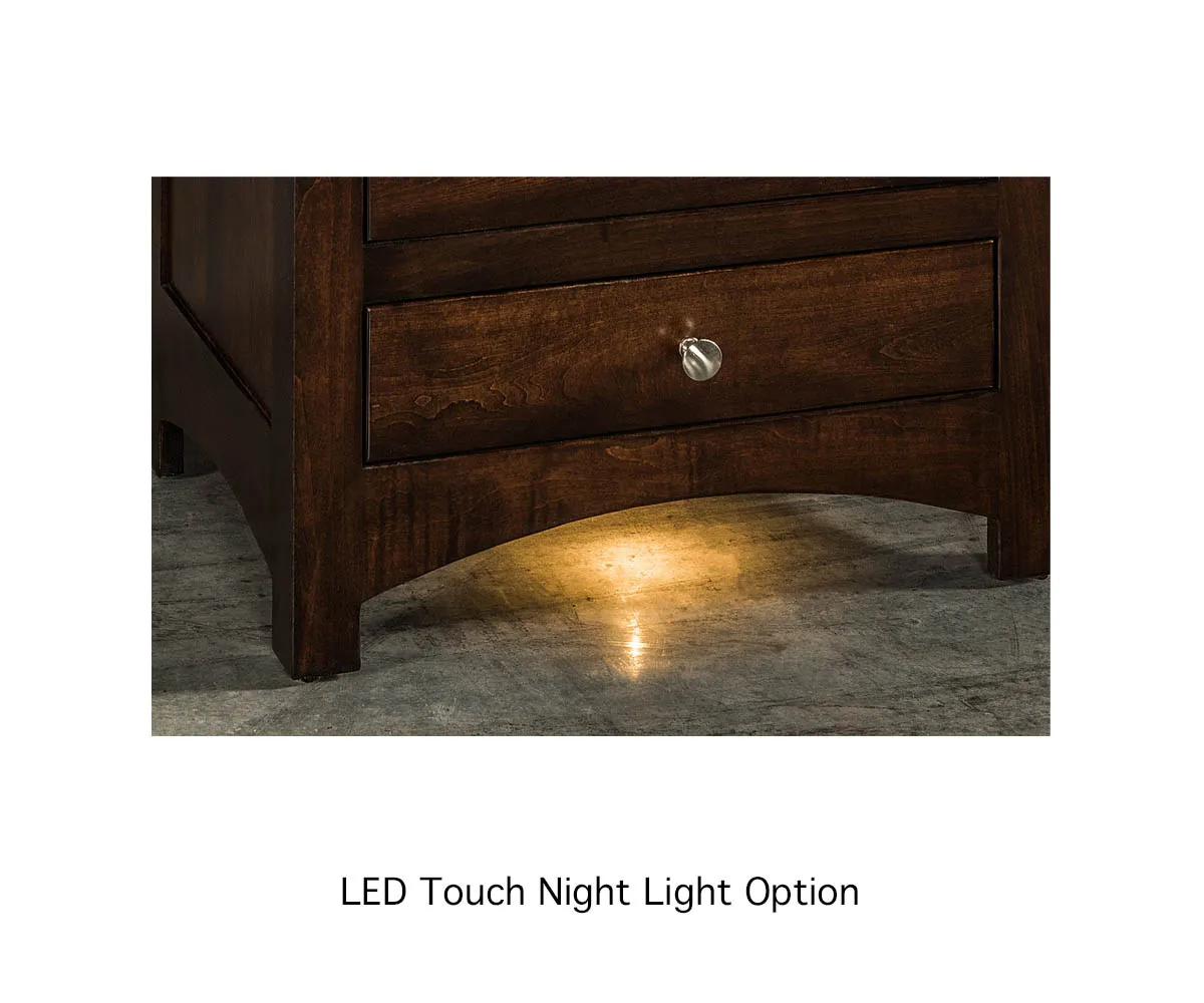 Dovetail 3 Drawer Nightstand - Image 3