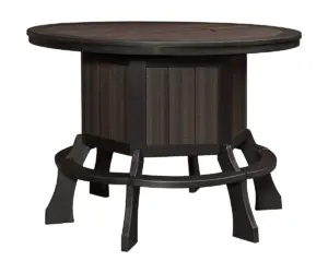 Jade Bar Table with Party Bowl - 60"