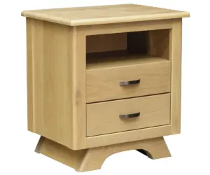 Neptune 2 Drawer Nightstand