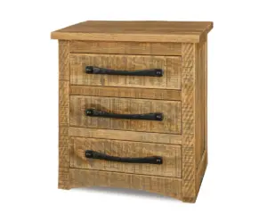 Orewood 3 Drawer Nightstand - 28¼"H
