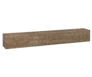 Fire Place Mantle - Barn Beam Etchwood Hand Hewn
