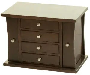 Caledonia Jewelry Chest - 4 Drawer