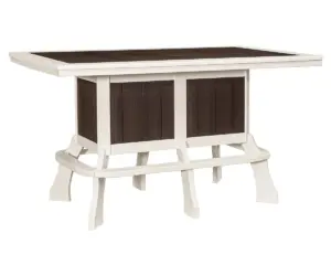 Jade Bar Table with Party Bowl - 46x77