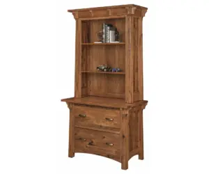Manitoba Lateral File Cabinet With Hutch