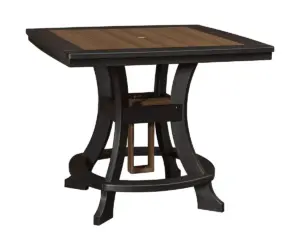 Lori Counter Table with Border - 44x44