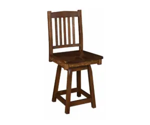 Mission 24" Swivel Bar Stool