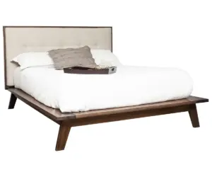 Dakota Fabric Headboard Bed