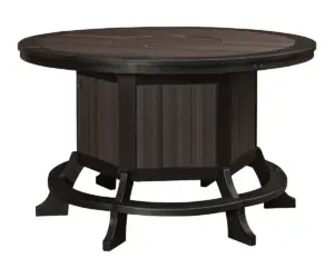 Jade Counter Table with Party Bowl - 60"