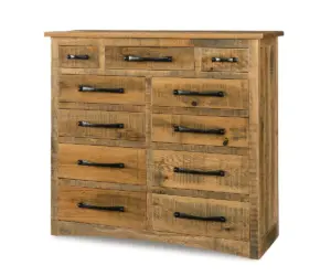 Orewood 11 Drawer Double Chest