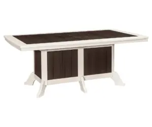 Jade Dining Table with Party Bowl - 46x77