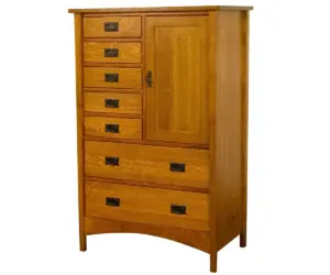 Arts & Crafts Gentleman's Chest
